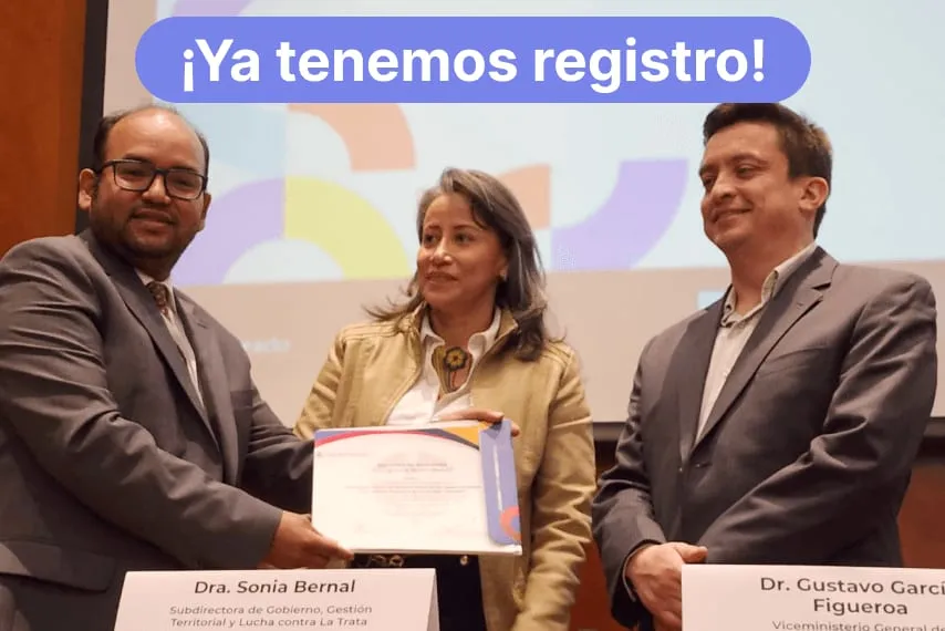 ¡Tenemos Registro! Un Avance en el camino de construir Tejido social en el Caribe