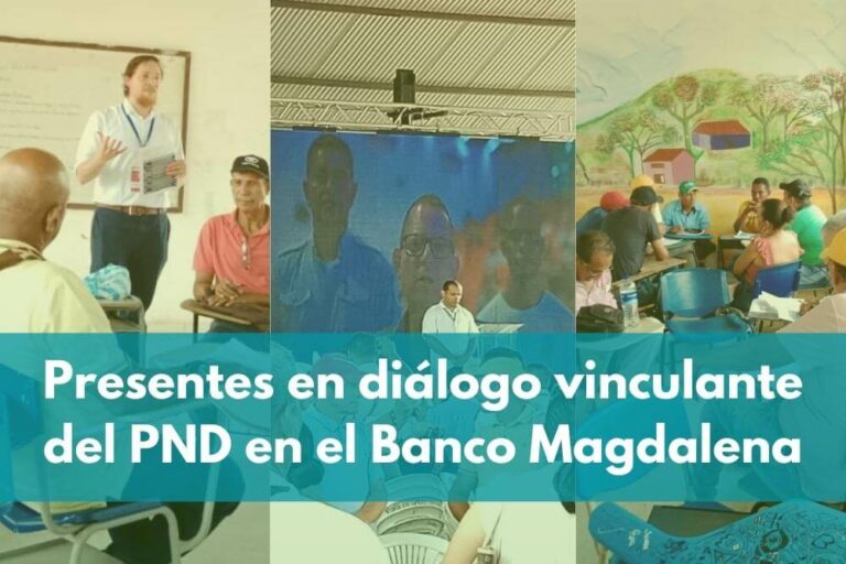 Presentes en diálogo vinculante del PND en el Banco Magdalena